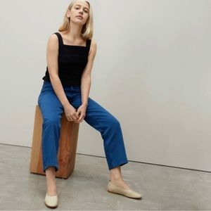 Everlane NEW size 9.5 natural color flats Leather